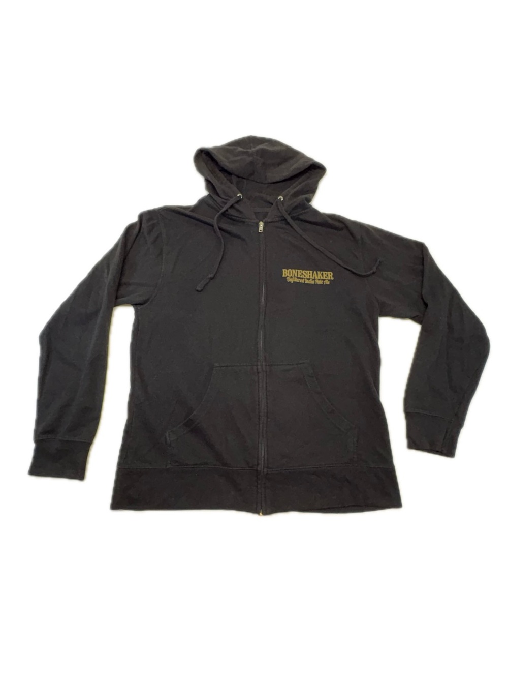 Amsterdam Brewery Boneshaker IPA Zip Up Hoodie Black Medium